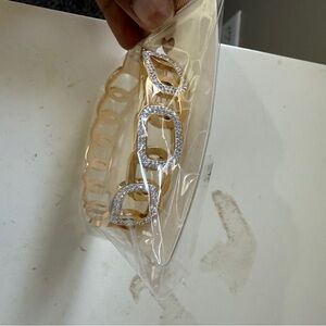 Unique style gold tone bracelet